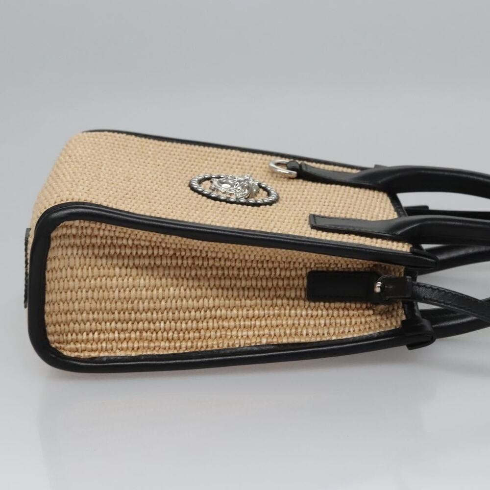 Versace Raffia Handbag Beige - Picture 3 of 15
